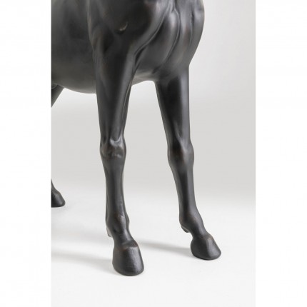 Déco cheval noir XL 82cm Kare Design