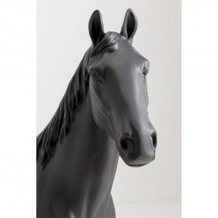 Déco cheval noir XL 82cm Kare Design