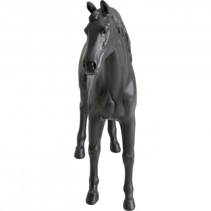 Déco cheval noir XL 82cm Kare Design