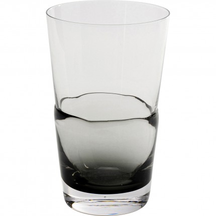 Verres à eau Mimi gris set de 4 Kare Design