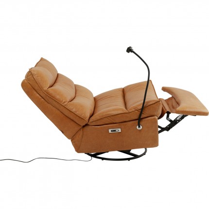 Fauteuil Tilda relax cuir Kare Design