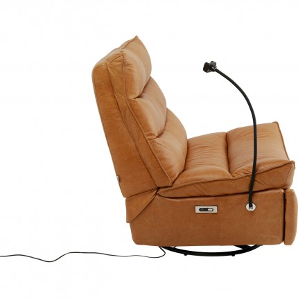 Fauteuil Tilda relax cuir Kare Design