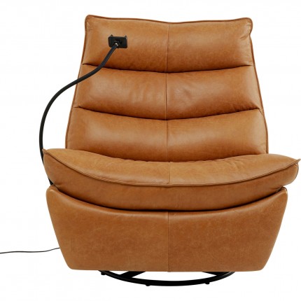 Fauteuil Tilda relax cuir Kare Design