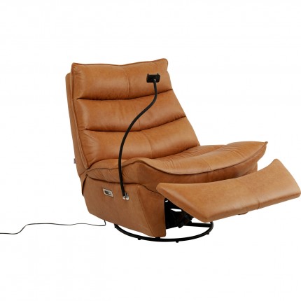 Fauteuil Tilda relax cuir Kare Design