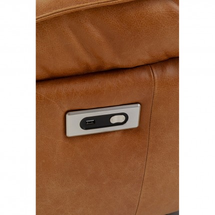 Fauteuil Tilda relax cuir Kare Design