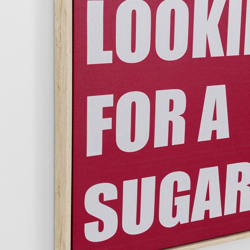Burgundy and white chalkboard - Sugar Baby - Kare Design
