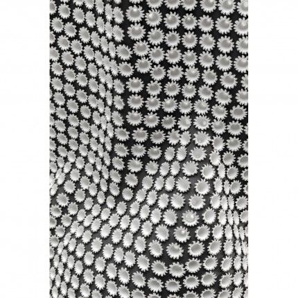 Vase anemone 43cm black and white Kare Design