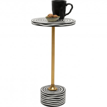 Side Table Domero Swirl 25cm Kare Design