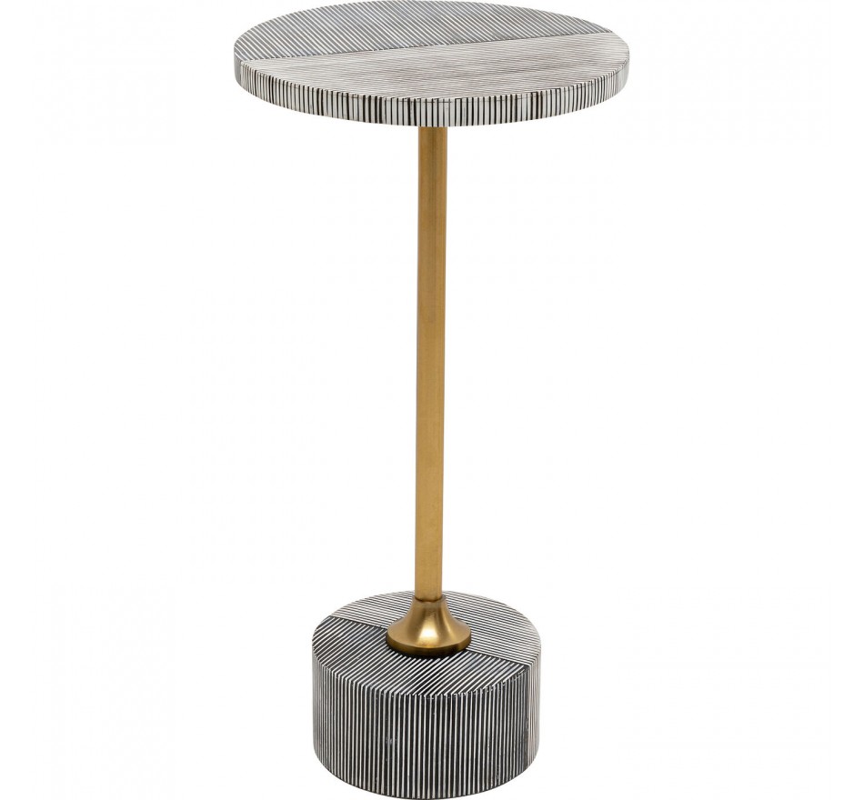 Side Table Domero Double Ø25cm gold Kare Design