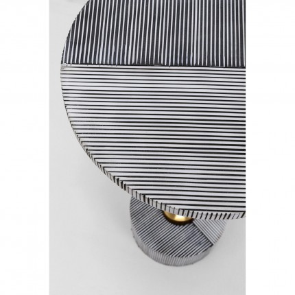 Table d'appoint Domero Double 25cm dorée Kare Design