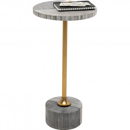 Side Table Domero Double Ø25cm gold Kare Design