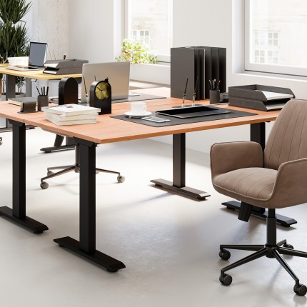 Bureau Smart Symphony acacia noir 160x80cm Kare Design Bureau Smart Symphony acacia noir 160x80cm Kare Design