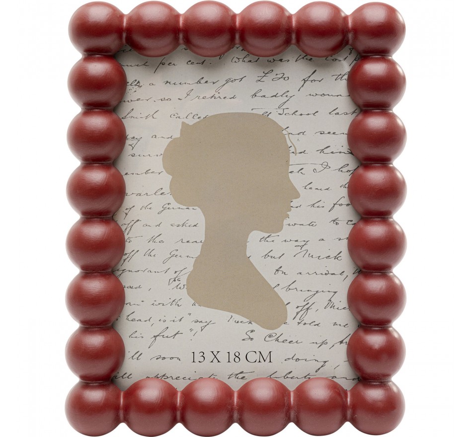 Cadre photo Balls 16x21cm rouge Kare Design Cadre photo Balls 16x21cm rouge Kare Design