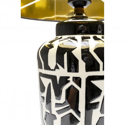 Table Lamp Artistico black and white Kare Design