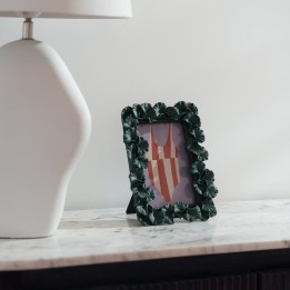Green ginkgo leaves photo frame - Kare Design