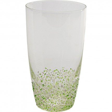 Verres à eau Confetti verts set de 6 Kare Design