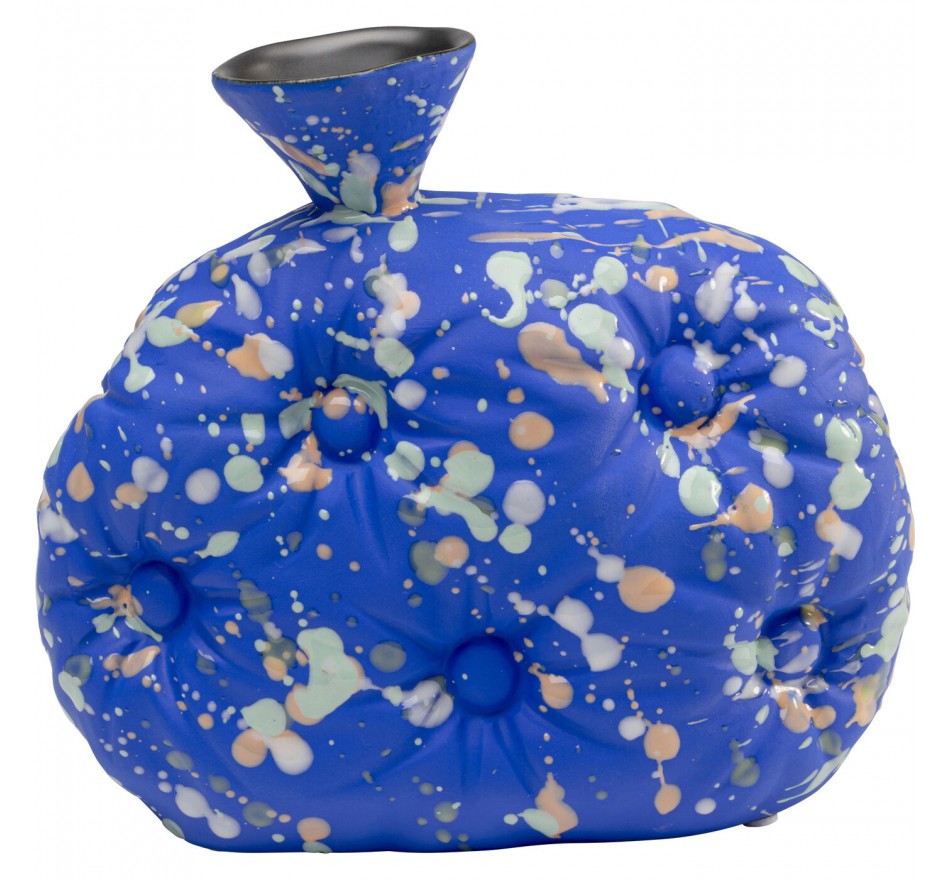 Vase Blob bleu 22cm Kare Design Vase Blob bleu 22cm Kare Design