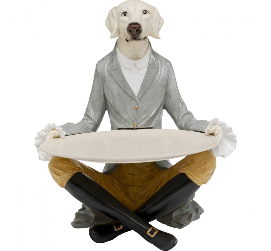 Déco chien assis majordome Kare Design Déco chien assis majordome Kare Design