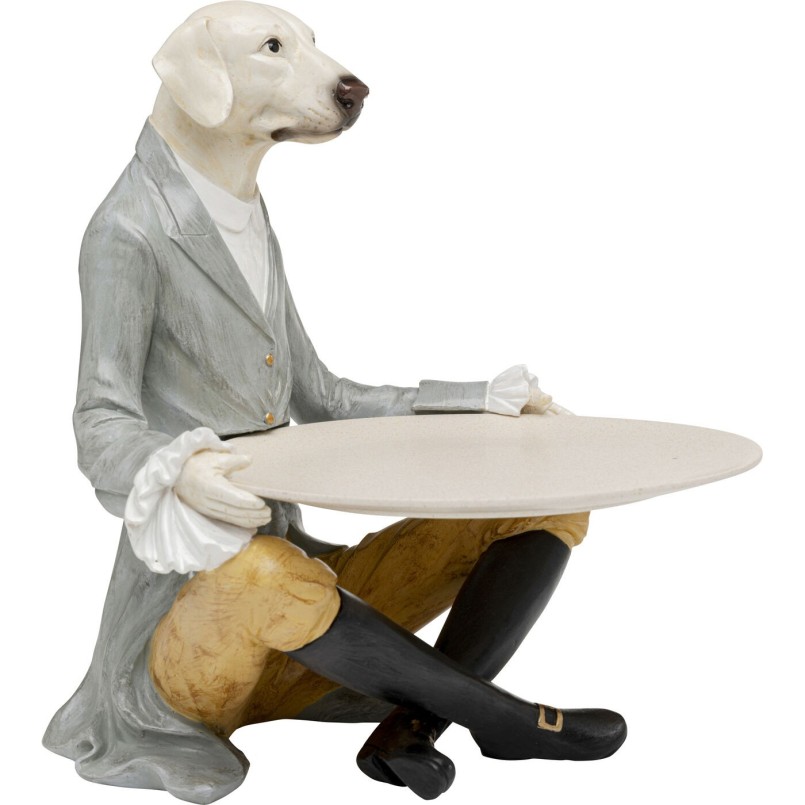 Figurine décorative Gentleman Dog Tray 29cm