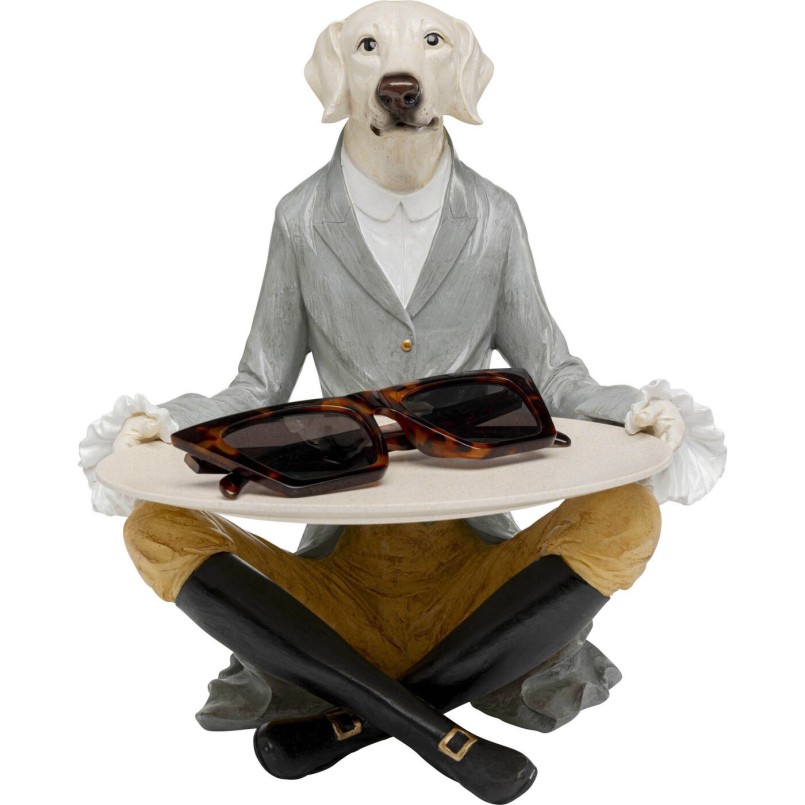 Figurine décorative Gentleman Dog Tray 29cm