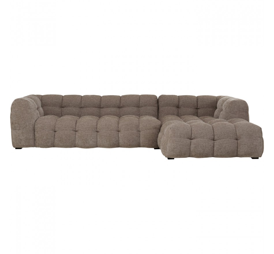 Canapé d'angle Salamanca XL marron droite Kare Design Canapé d'angle Salamanca XL marron droite Kare Design