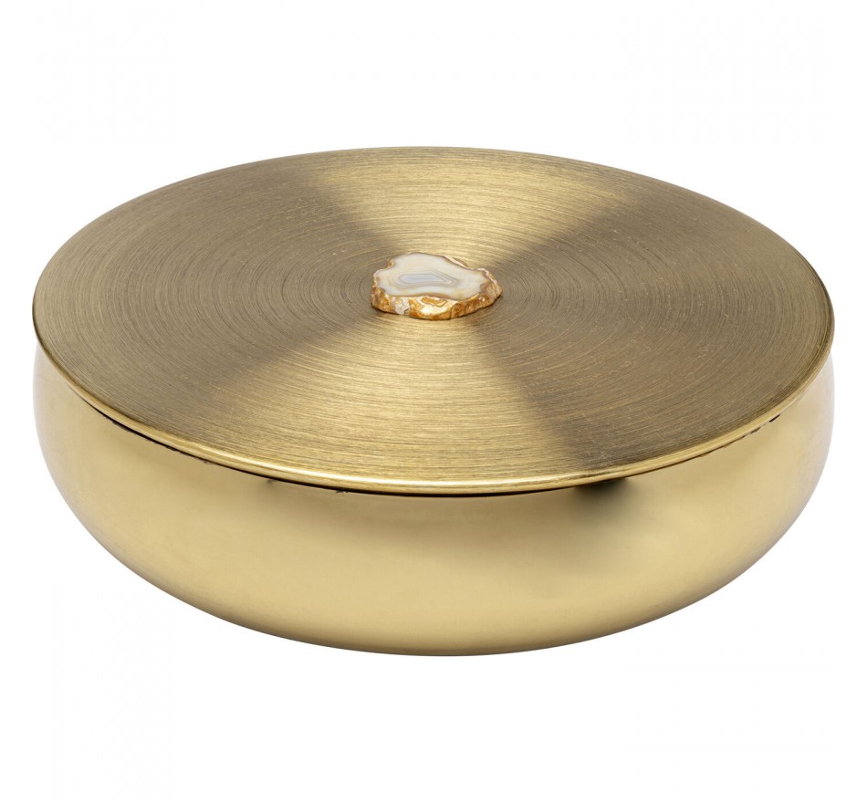 Boîte Shine dorée 31cm Kare Design Boîte Shine dorée 31cm Kare Design