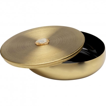 Box Shine gold Ø31cm Kare Design