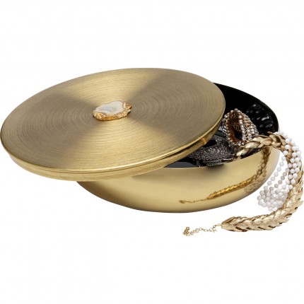 Box Shine gold Ø31cm Kare Design