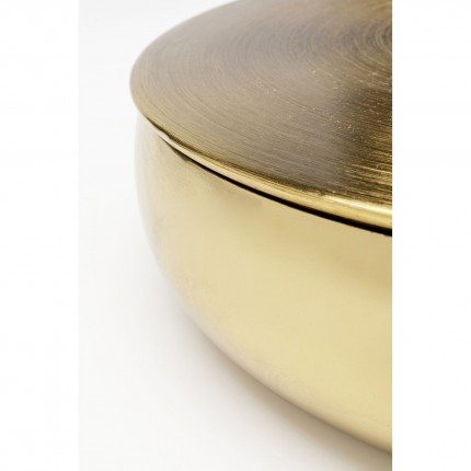 Boîte Shine dorée 31cm Kare Design