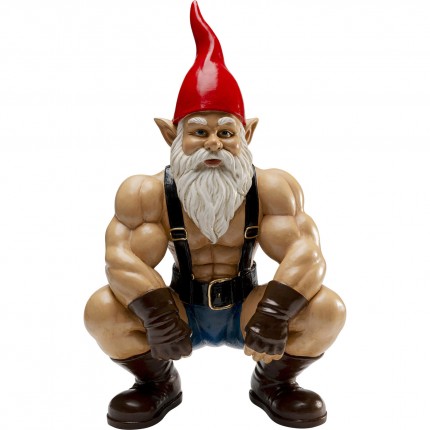 Déco nain musclé 48cm Kare Design