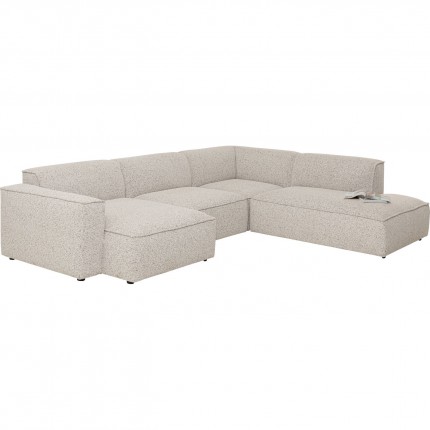 Ottomane left Casanova grey Kare Design