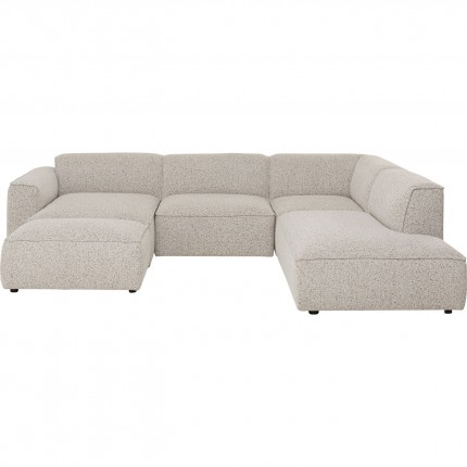 Ottomane semi element right Casanova grey Kare Design