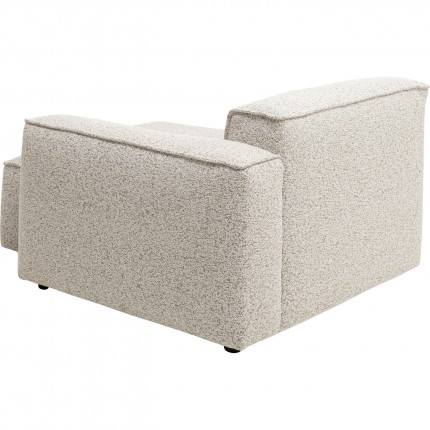 Ottomane right Casanova grey Kare Design