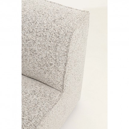 Ottomane semi element left Casanova grey Kare Design