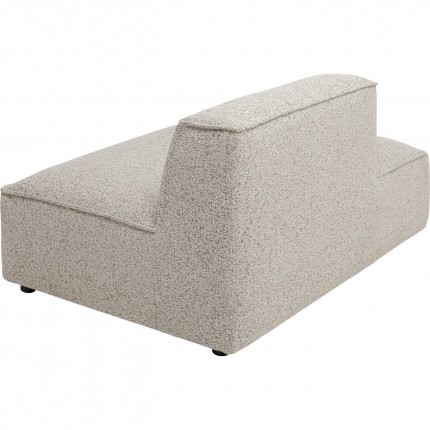 Ottomane semi element left Casanova grey Kare Design