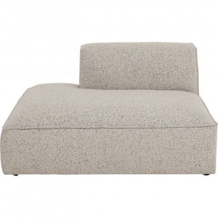 Ottomane semi element left Casanova grey Kare Design
