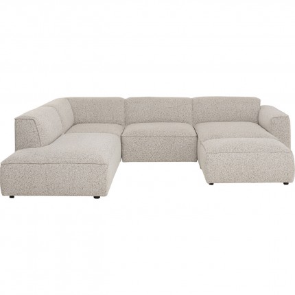 Ottomane semi element left Casanova grey Kare Design