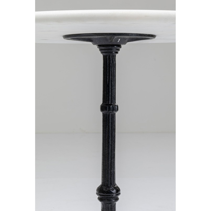 Ensemble table et 2 chaises blanches - Bistrot Rosali - Kare Design
