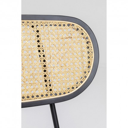 Ensemble table et 2 chaises marron Bistrot Rosali Kare Design