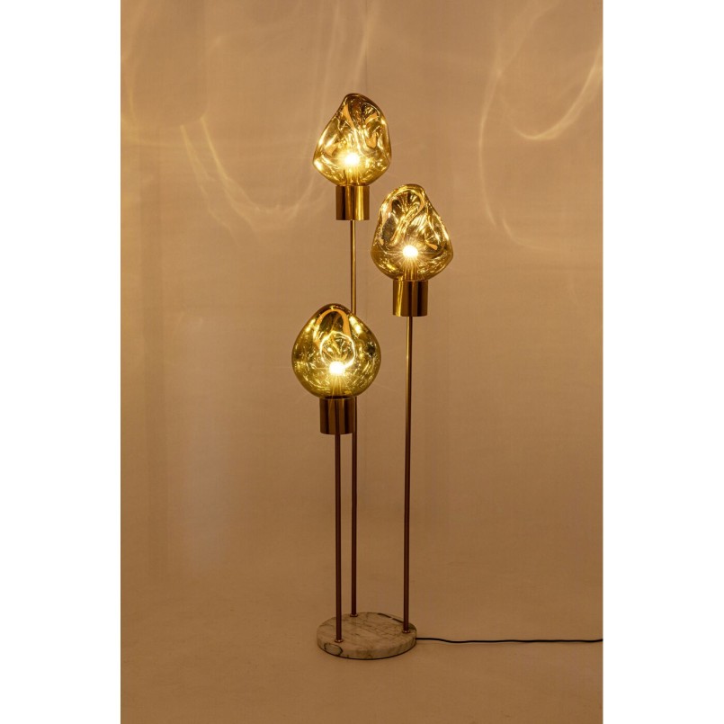 Lampadaire Supernova ambre