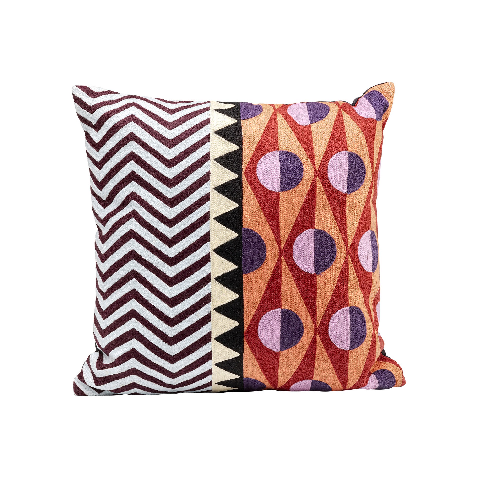 Coussin Colour Block Circles 45x45cm