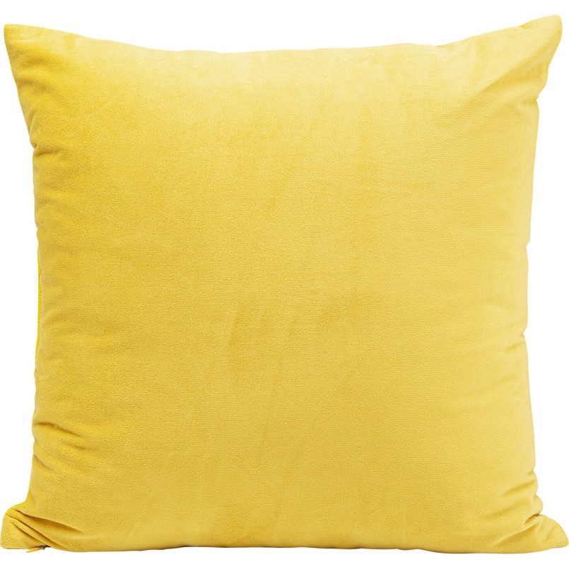 Coussin Phase jaune 45x45cm