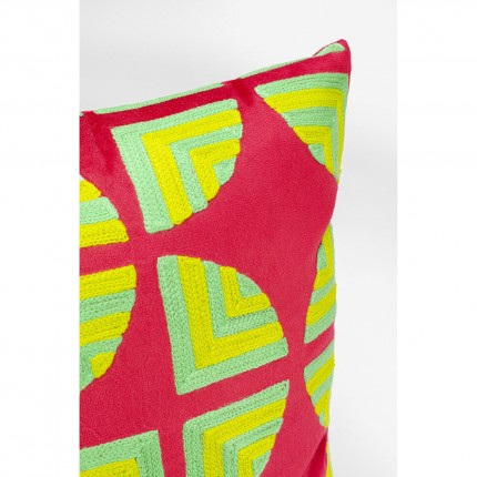 Coussin Pieces rouge Kare Design