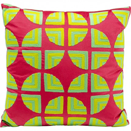 Coussin Pieces rouge Kare Design