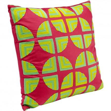 Coussin Pieces rouge Kare Design