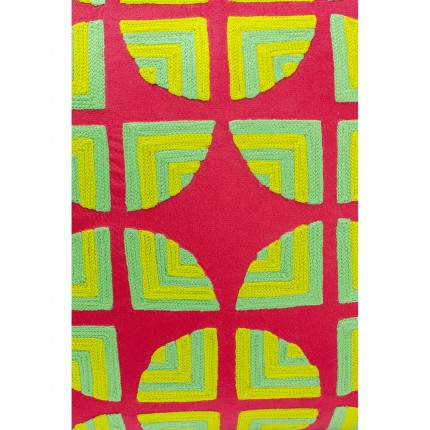 Coussin Pieces rouge Kare Design