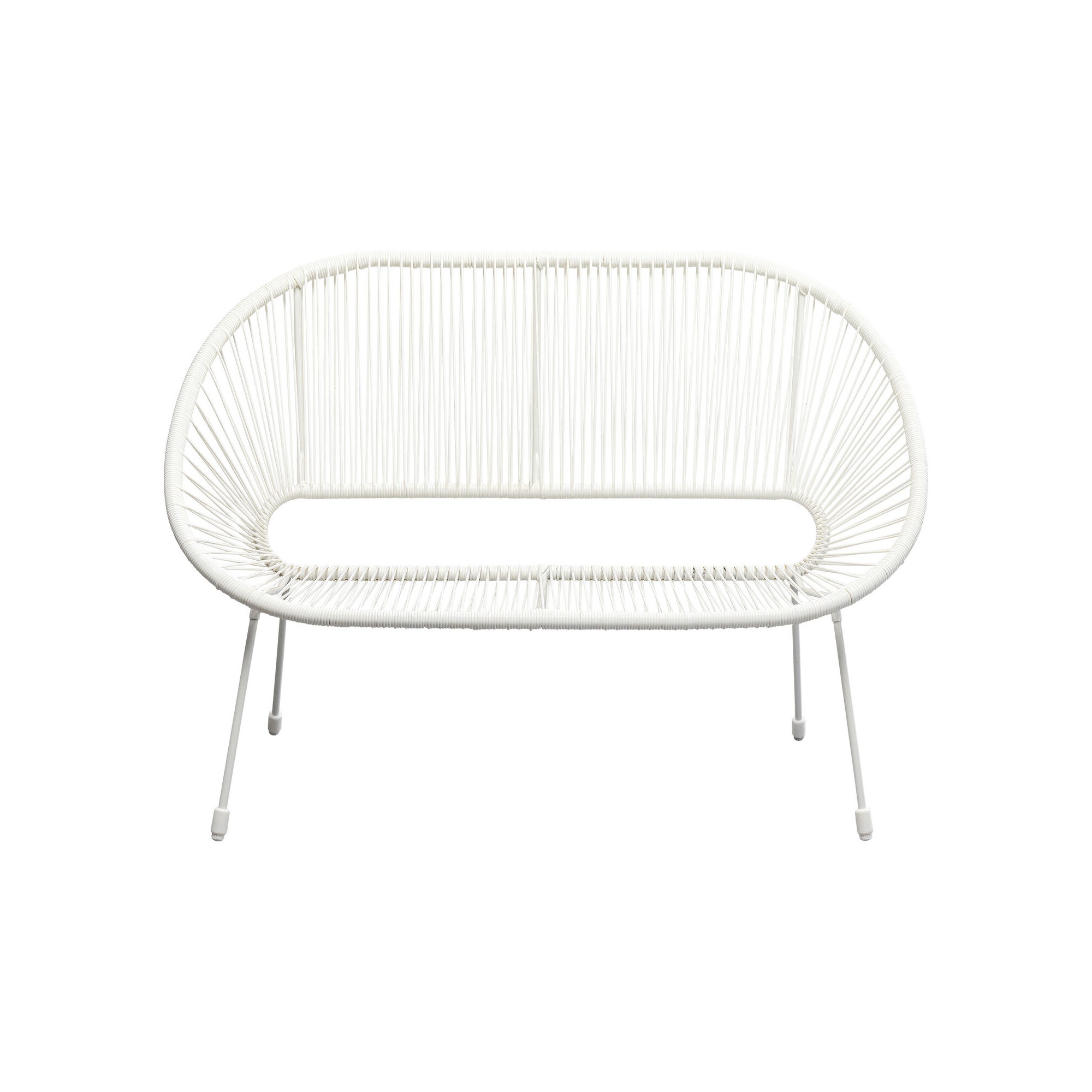 Banquette Acapulco Mono blanche Kare Design