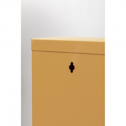 Shoe Container Caruso yellow 3 drawers Kare Design