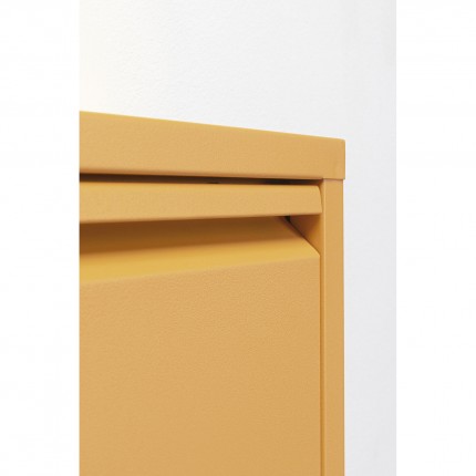 Shoe Container Caruso yellow 3 drawers Kare Design