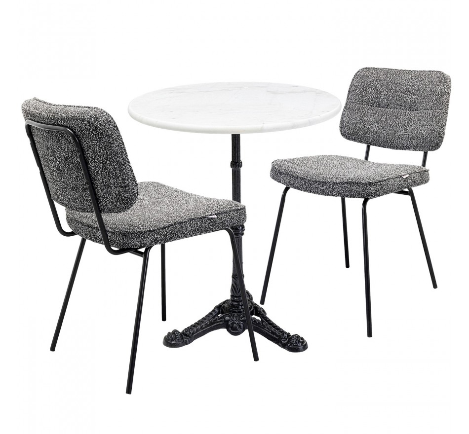 Ensemble table et 2 chaises Bistrot Orelie Kare Design Ensemble table et 2 chaises Bistrot Orelie Kare Design